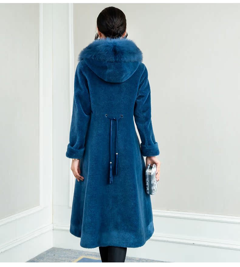 Manteau de fourrure femme ZQQZ - Ref 3174804 Image 22