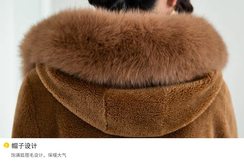 Manteau de fourrure femme ZQQZ - Ref 3174804 Image 24