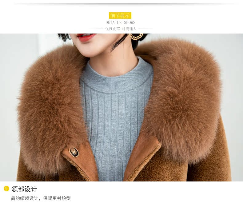 Manteau de fourrure femme ZQQZ - Ref 3174804 Image 23