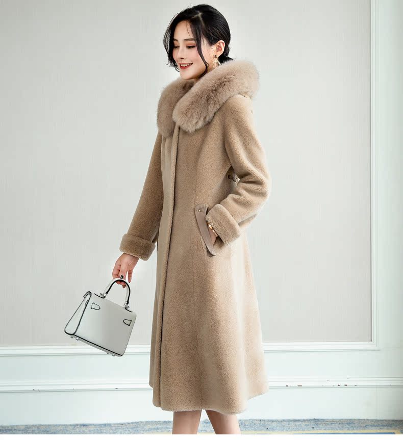 Manteau de fourrure femme ZQQZ - Ref 3174804 Image 17