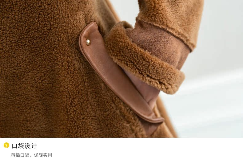 Manteau de fourrure femme ZQQZ - Ref 3174804 Image 25