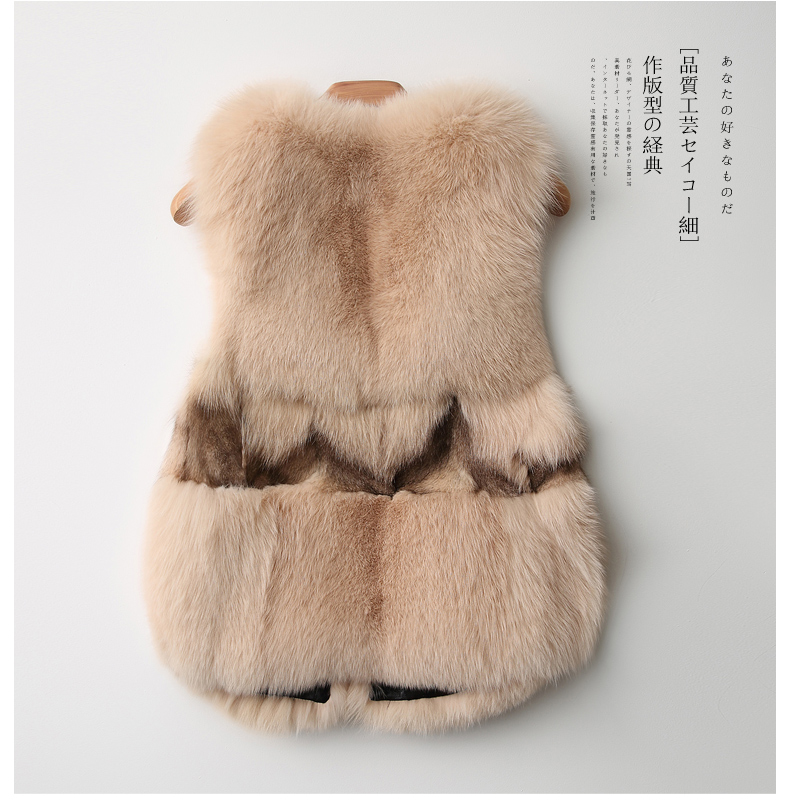 Manteau de fourrure femme ZQQZ - Ref 3173982 Image 16