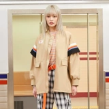 Весенняя трендовая дизайнерская куртка, оверсайз, 2021 года, тренд сезона