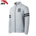 ANTA Anta Áo len nam mùa xuân và mùa thu Thanh niên Áo khoác thể thao Áo khoác thể thao Áo cardigan - Áo khoác thể thao / áo khoác áo khoác gió thể thao Áo khoác thể thao / áo khoác
