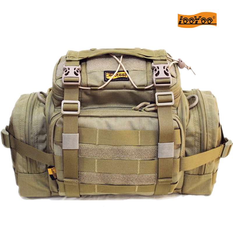 Road Tour A85 Military fans big magic outdoor pocket multi - working bag with single shoulder backpack high - specification nylon fabric