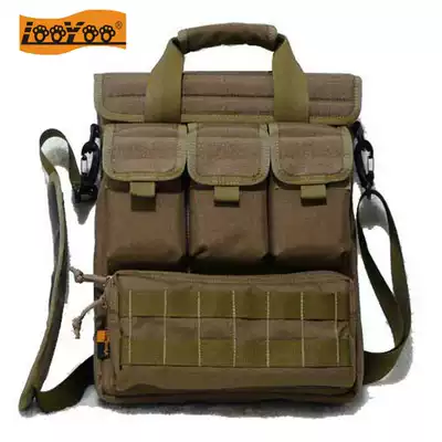 Road tour A44 military fan nylon portable shoulder vertical casual thin pen electric bag tactical male satchel