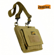 Road tour A8 military fan outdoor molle with accessories storage bag portable EDC shoulder small satchel high-grade nylon material