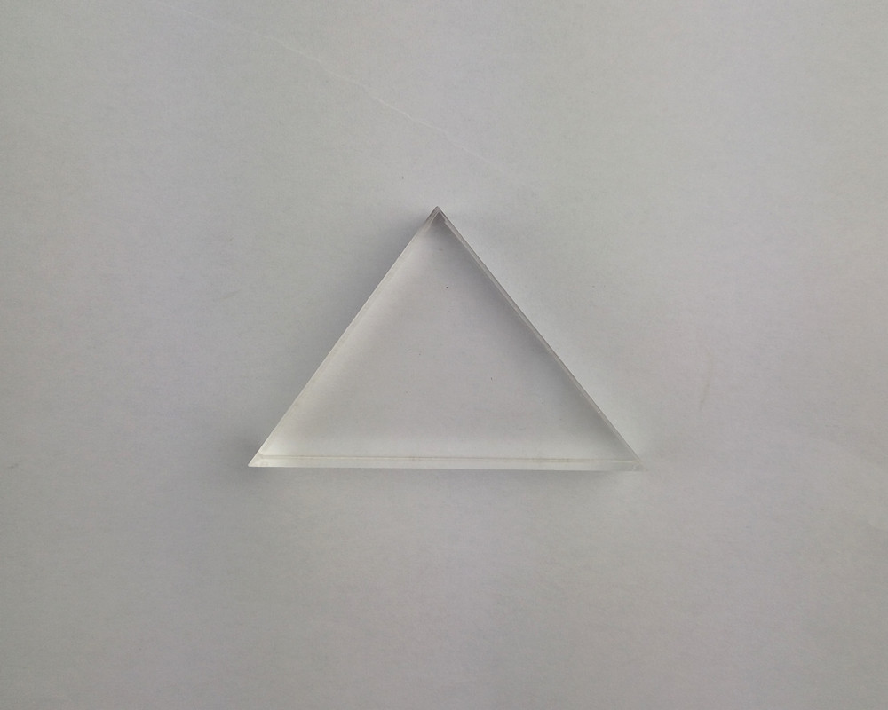 Optical lens triangular lens for optical experimental equipment accessories
