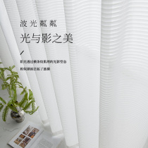 Yarn Blindlight Non-permeable Windows Veil Curtain White Yarn Light Lavish Dream Living-room Balcony Sofa Bedroom 2021 New
