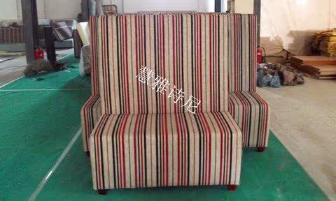 Phổ biến Hui Ya Shi Ni Bắc Kinh ghế sofa thẻ nhà hàng tây vải sofa quán cà phê cửa hàng đồ nội thất tùy chỉnh sàn - FnB Furniture