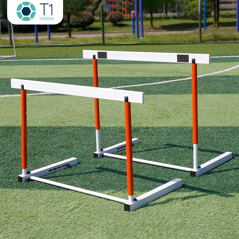 Track and field hurdle rack jumping training equipment for primary and middle school students Games can be adjusted to disassemble adult lift-lift hurdle