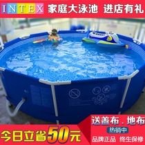 INTEX oversized large mesh mesh bracket family adult swimming pool fish pond childrens playing pool