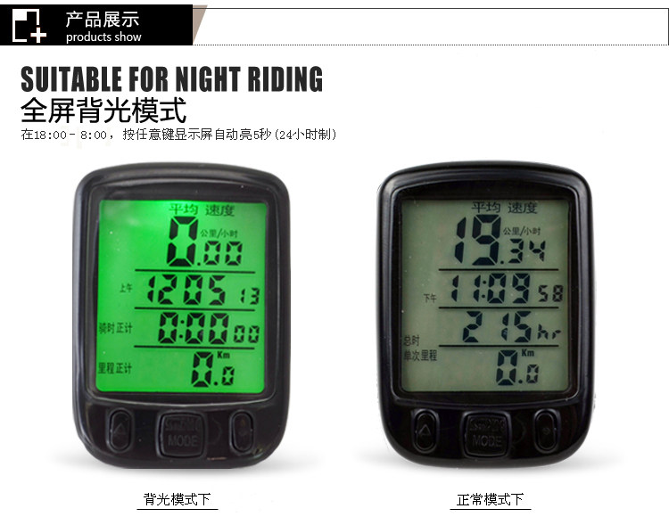 Compteur de vélo AISONG - Ref 2428485 Image 10