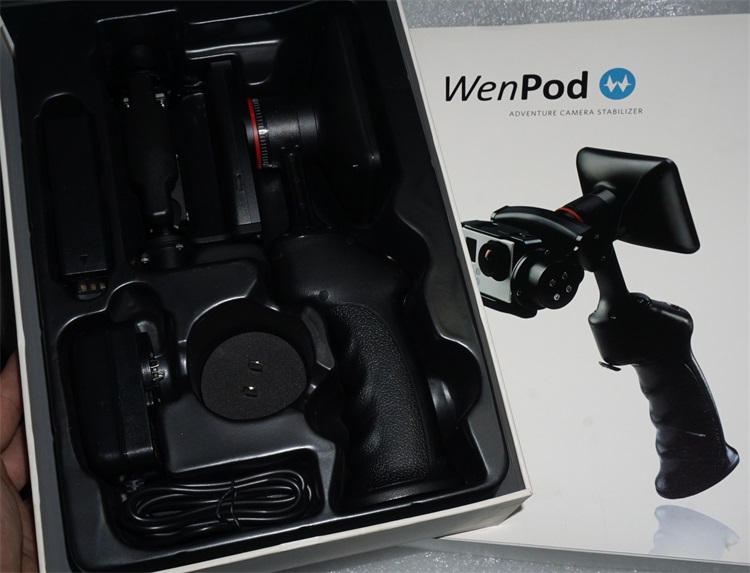 Clear Barn Handling 3 5 Inch Film Signal Liquid Crystal Screen Running Camera Handheld Tripod Head Dog 4 Camera Stabilizer