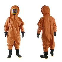 Honeywell 1400020 protective toxic gas acidic solvent high temperature liquid external chemical protective clothing one-piece