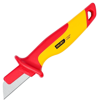 Insulation Protective Type Cable Stripper Wire Cutter Insulation Electrician Knife Hook Sickle Edge Insulation Cutting Knife Wire Skinning
