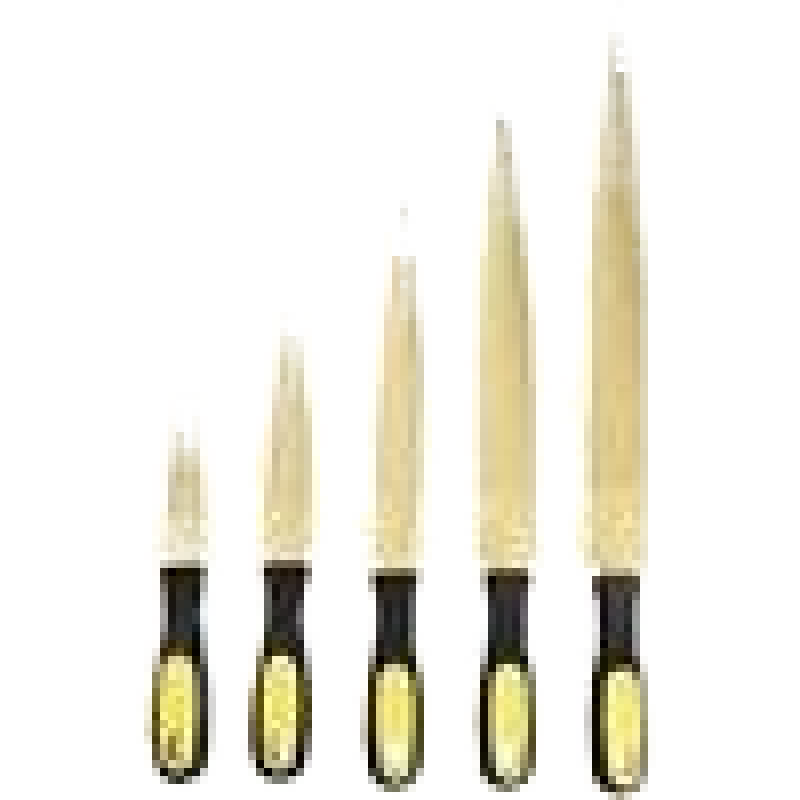 Gold file woodworking file hardwood shaping rub knife fine-toothed hand file redwood shaping file grinding tool double-sided file