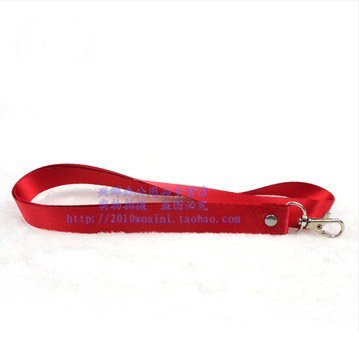 Manufacturer direct marketing chest card rope exhibition hanging rope 1 5CM iron hook work certificate rope hanging tag rope able to print-Taobao