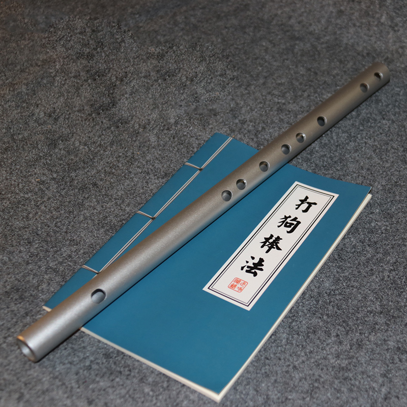 Dream Xi metal flute No membrane hole titanium aluminum alloy horizontal flute Ancient style female beginner adult entry professional national musical instrument