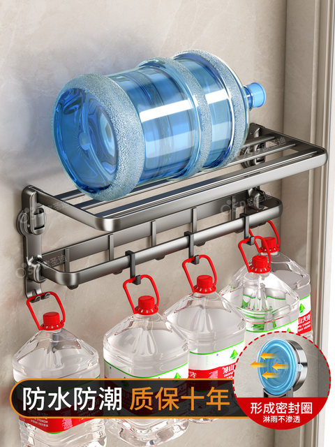 Suction cup towel rack bathroom punch-free wall-mounted towel rack bathroom storage rack toilet towel rail set