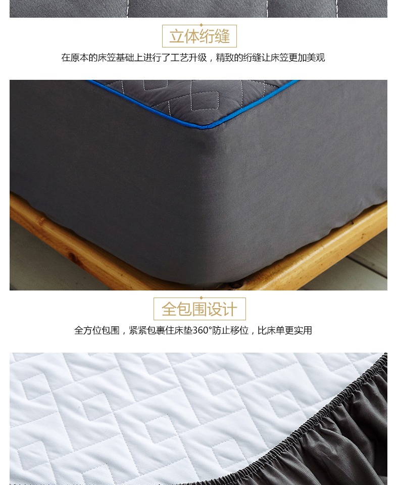Nệm kháng khuẩn Miếng bông đơn đệm bông trải giường trải giường 1.5 1.8m Simmons bọc nệm - Trang bị Covers Ga phủ giường là gì