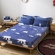 Mùa đông san hô lông cừu giường đơn mảnh flannel trải giường dày ấm 1,8m cộng với nhung trải giường bọc nệm 	ga giường bo chun