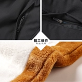 Зимние утепленные штаны, удерживающие тепло повседневные брюки, пуховик, свободный прямой крой, для среднего возраста