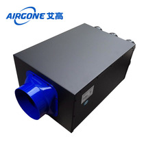 Fresh air system silencer branch air distribution box indoor heat exchange fan fresh air accessories noise reduction muffler box