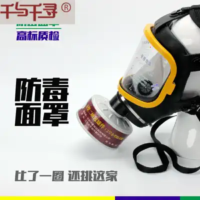 Gas mask suction device full mask air suction device with spherical full mask electric air supply mask