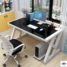 Компьютерный стол Простой закаленное стекло компьютерный