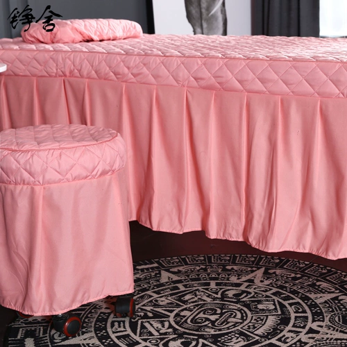 Косметическое покрывало, скандинавский комплект, универсальный массажер, для салонов красоты, 4 предмета, скандинавский стиль, простой и элегантный дизайн