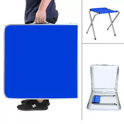 Металлический портативный дорожный комплект, алюминиевый сплав, 1.2м