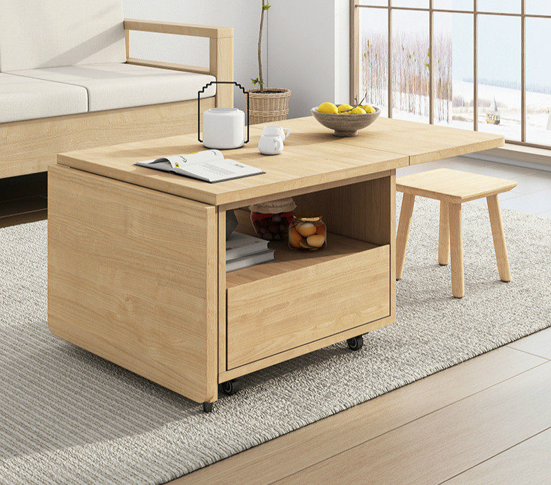 Nordic folding tea table minimalist modern small family dining room edge a few small tea table dining