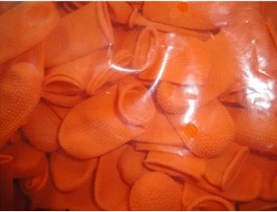 Anti-slip fingertip rubber fingertip Finger Fingerstall Industrial Fingertip Labor Fingerstall