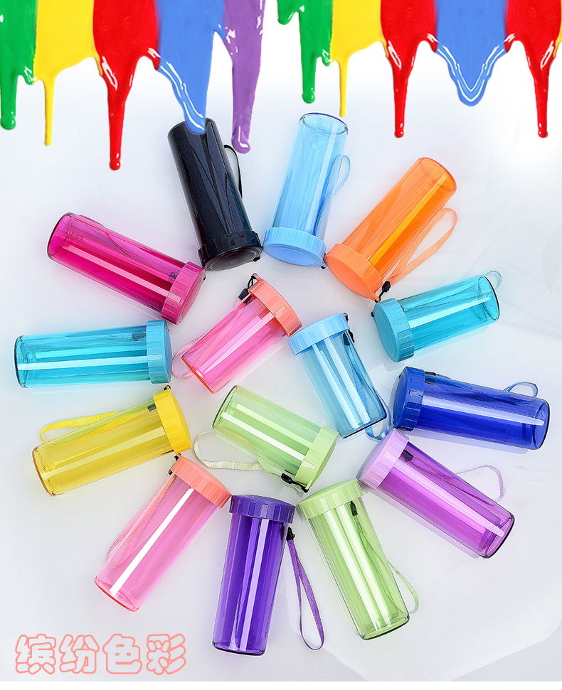 Cốc nước bằng nhựa Đơn giản cầm tay Bán buôn Quảng cáo tùy chỉnh Cup In logo Lettering Gift Cup Mở hoạt động Quà tặng - Tách bình lock and lock