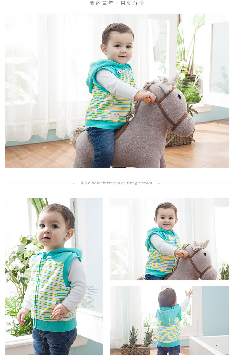 Gilet enfant en Toile de coton - Ref 2070522 Image 18