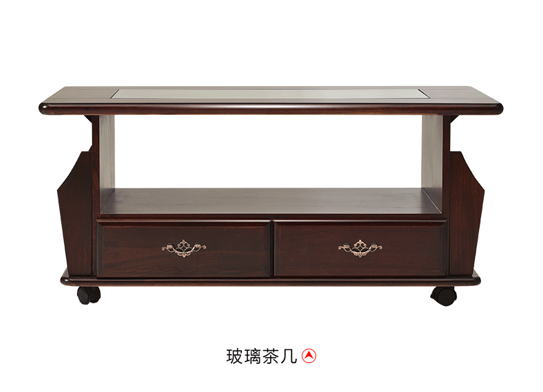 Tempered glass bàn cà phê hình chữ nhật căn hộ nhỏ phòng khách gỗ veneer đồ nội thất hiện đại Của Trung Quốc bàn cà phê gỗ bàn tiếp khách văn phòng