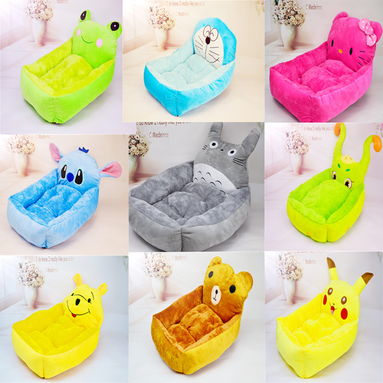 Dog Nest Spring Summer Removable washout teddy Bears Bears Golden Fur Pet Nest Small Dog Kennel Bed Kitty puppies for autumn and winter supplies