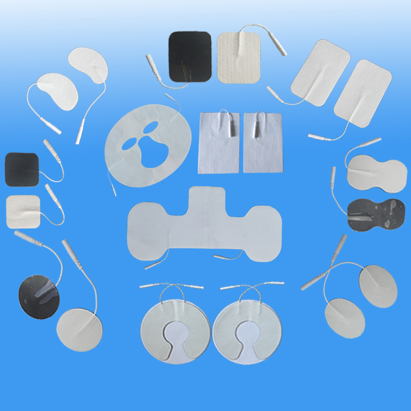 Physiotherapy electrode pads, therapy instrument accessories, electrotherapy instrument accessories