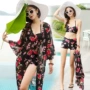 Jingel bikini ba mảnh ngực nhỏ gợi cảm tụ tập để che bụng là áo tắm mỏng của Hàn Quốc áo tắm 1814 - Bikinis đồ bơi nữ dạng quần cạp cao