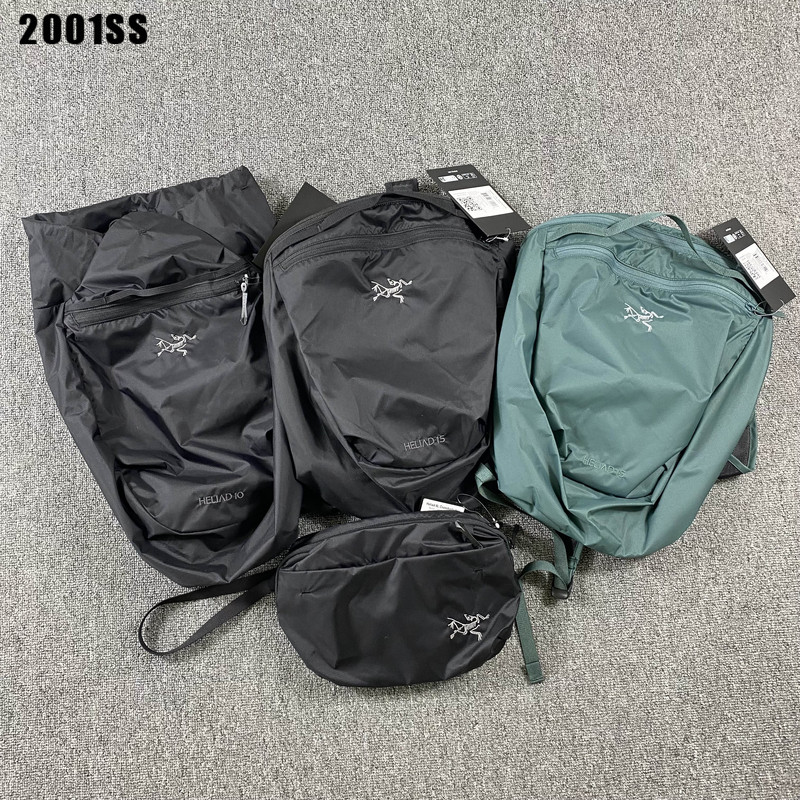 In-Stock Genuine Arcteryx Heliad 15L/10L/6L Waterproof Backpack, Shoulder Bag, Crossbody Bag