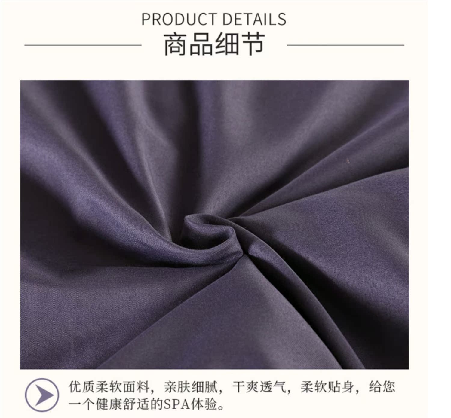 Từ màu tím khói làm đẹp chăn che đơn mảnh làm đẹp lõi lõi chăn bìa 120x180SPA giường massage 	chăn phao siêu nhẹ	