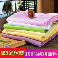 Cotton vegan màu satin strips vẻ đẹp nhân dân tệ giường massage massage bông sọc spa đầy đủ tùy chỉnh thực hiện 3 drap giường mát lạnh