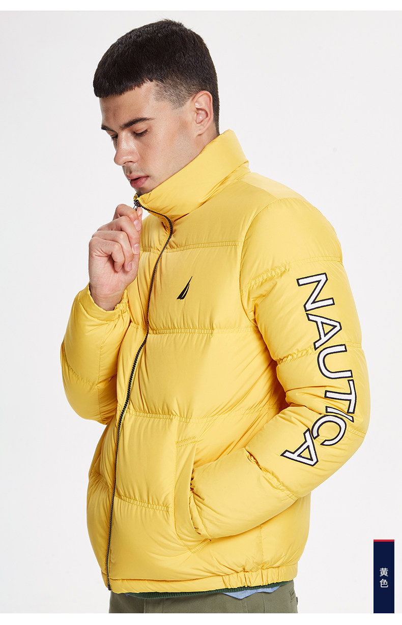 美国 NAUTICA 诺帝卡 男士立领保暖羽绒服 图9