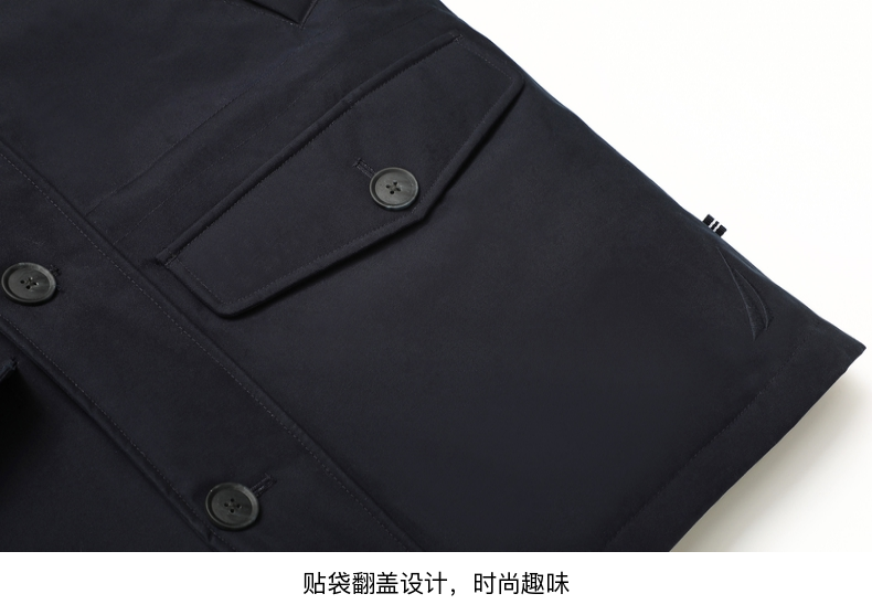 美国 NAUTICA 诺帝卡 男士连帽羽绒服 图10