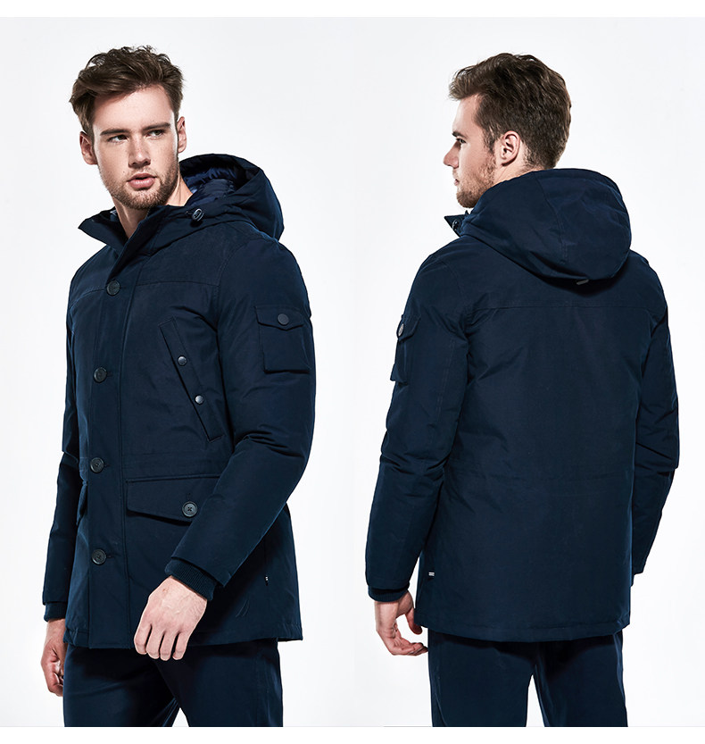 美国 NAUTICA 诺帝卡 男士连帽羽绒服 图7