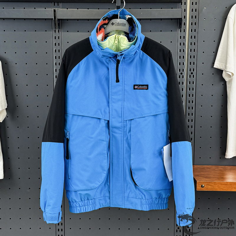 25 Autumn/Winter New Columbia Icon Retro Waterproof 4-in-1 Jacket for Men and Women We3476