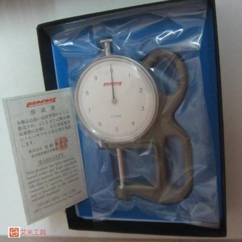 Japanese original PEACOCK peacock thickness gauge Q-1 GL GL-2 4N thickness gauge thickness gauge
