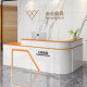 Front desk reception desk bar table cashier shop small counter desk arc fruit shop simple convenience store
