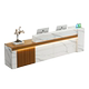 New Chinese style company front desk bar light luxury reception desk cashier shop service desk small beauty salon counter